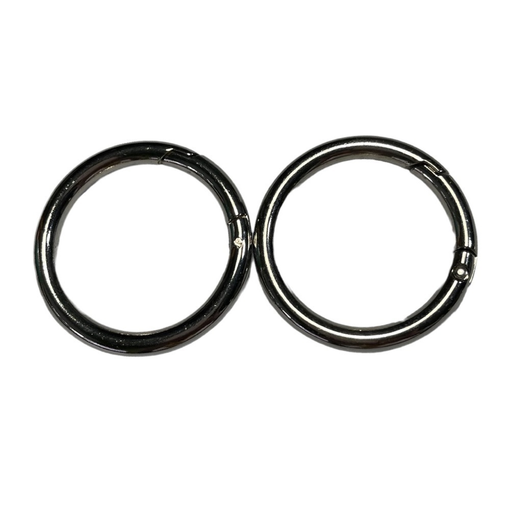 Miche Silver 1 1/2” Carabiner - Set of 2
